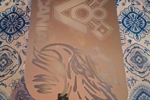 retrobranda illuminato per camion 