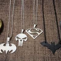 Collane Supereroi Acciaio Inox Unisex VARI MODELLI