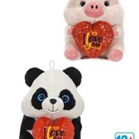 Morbidoso Animaletto con Cuore 20cm per Innamorati