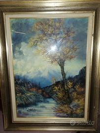 Quadro del pittore Primo Sinigaglia