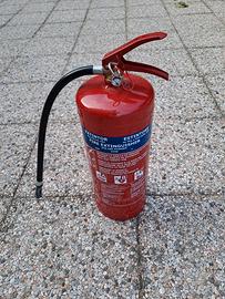 Estintore a polvere 6 kg da ricaricare 