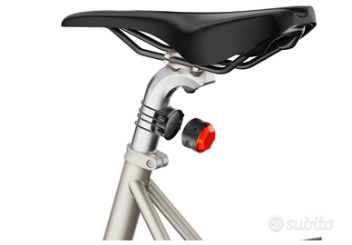 Luce per bicicletta, monopattino mini led rosso ma