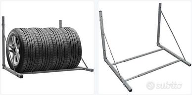 Portagomme Acciaio VidaXL