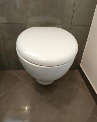 Coppia di sanitari sospesi Catalano, wc e bidet