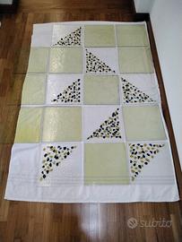 18 formelle artigianali in vetro policromo +telaio