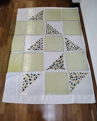 18 formelle artigianali in vetro policromo +telaio