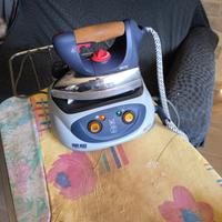 ferro da stiro con caldaia