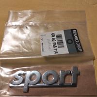 Logo sport Renault Clio rs