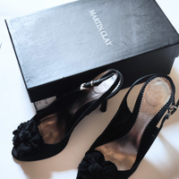 Sandalo Vintage 'Martin Clay' tipo Chanel spuntato