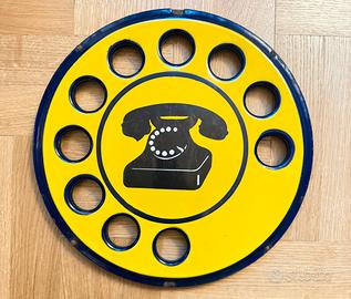 Insegna telefonica bifacciale sip telefono gettoni