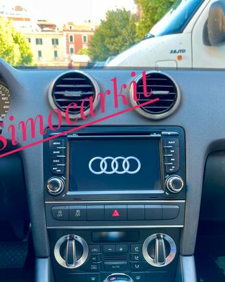 Autoradio CarPlay Android Auto per Audi A3 S3 03-1