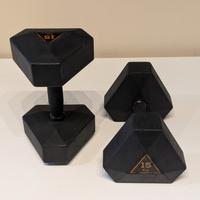 Coppia Manubri Pesi Palestra 15 kg