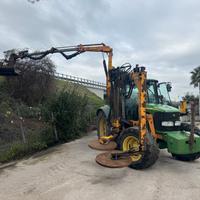 John Deere 6420 con Braccio GreenTech