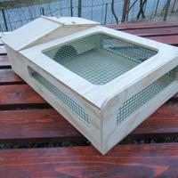 Terrario per tartarughe 60x40x20 Lati con Rete