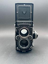 Rolleiflex 3.5 F - Planar 75mm f/3.5 +  Accessori