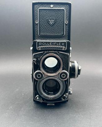 Rolleiflex 3.5 F - Planar 75mm f/3.5 +  Accessori