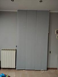 Set di 2 tende a pannello Oculus Grigio nuove