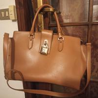 Borsa Patrizia Pepe in vera pelle Saffiano