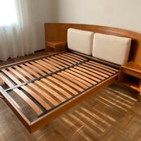 Letto matrimoniale in legno