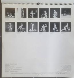 calendario vintage 1991 GIFAS Electric fotografi