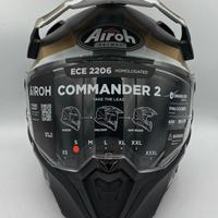 Casco Airoh Commander 2 Doom Gold Matt
