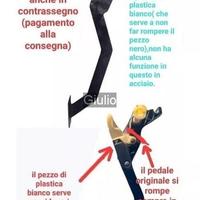 Leva pedale frizione chevrolet spark a filo