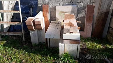 Struttura completa per camino in marmo naturale