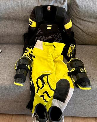 Attrezzatura cross bambino