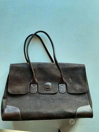Borsa in pelle grande marrone marca BRIC'S