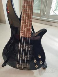 Basso Yamaha 5 CORDE RBX 375 attivo