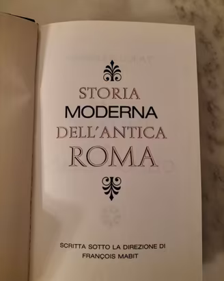 Storia Moderna di Roma Antica