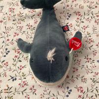Trudi peluche balena 30 cm