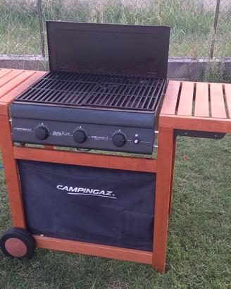 barbecue a gas