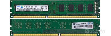 Lotto 2 RAM Samsung DDR3