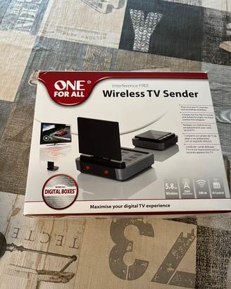 Wireless tv sender