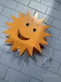 Lampadario sole -Camera bambini