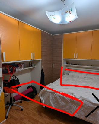 Camera da letto, armadio 