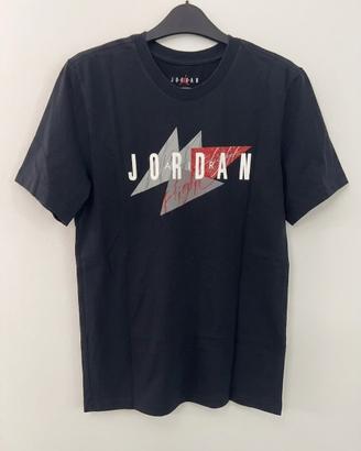 T-shirt jordan flight nera taglia S