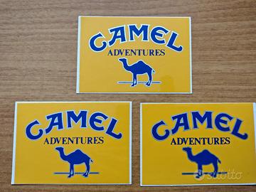 Lotto 3 adesivi CAMEL Adventures