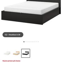 letto Ikea malm 