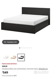 letto Ikea malm 