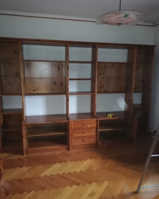 Libreria legno massello