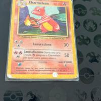 Carta pokemon charmeleon vecchio