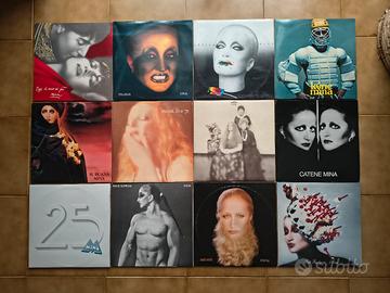12 Lp MINA dischi in vinile musica italiana