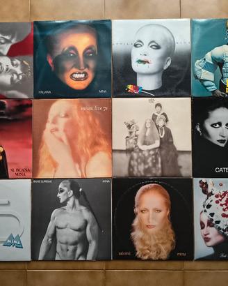 12 Lp MINA dischi in vinile musica italiana