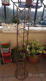 Portabottiglie in acciaio per vino