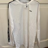 Maglia Fila bianca maniche lunghe M/L