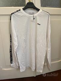 Maglia Fila bianca maniche lunghe M/L