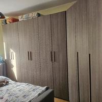 Armadio 6 ante + cabina armadio + terminale