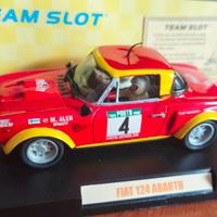 Slot car Abarth in resina 